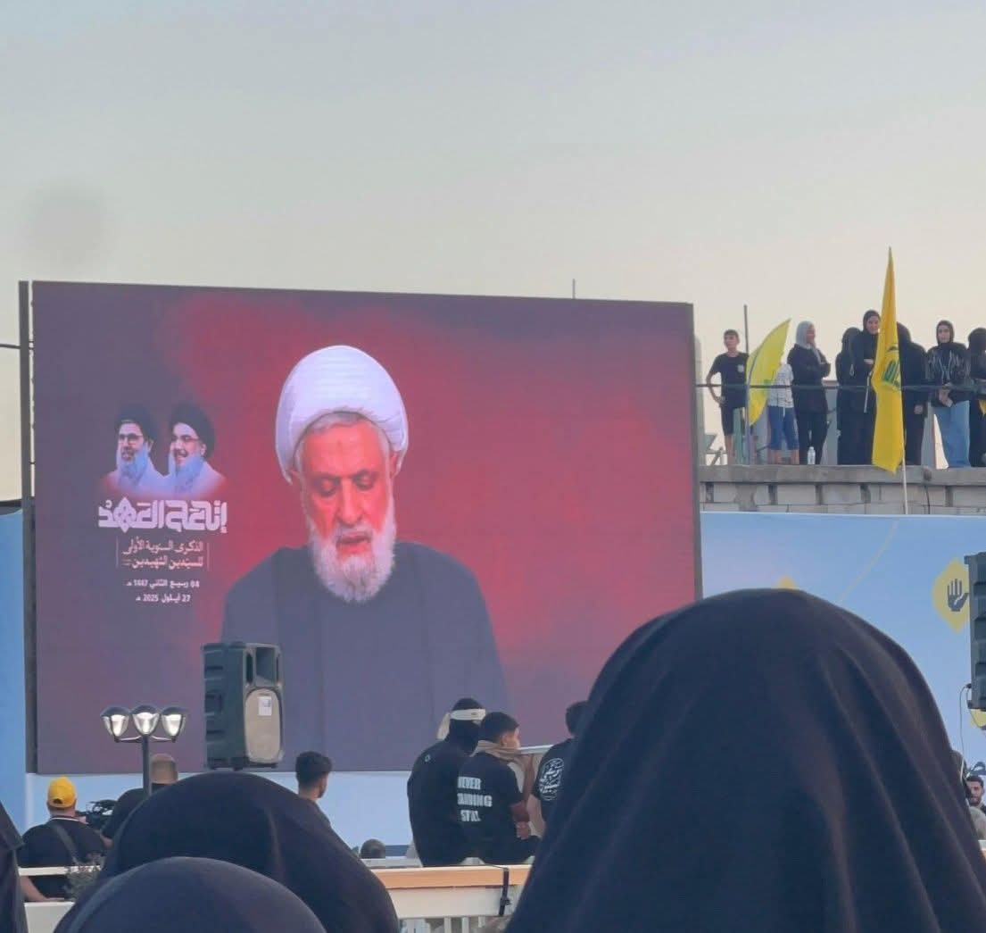 اطلالة مساء اليوم للشيخ نعيم قاسم أمين عام حزب الله..”عام من القيادة
