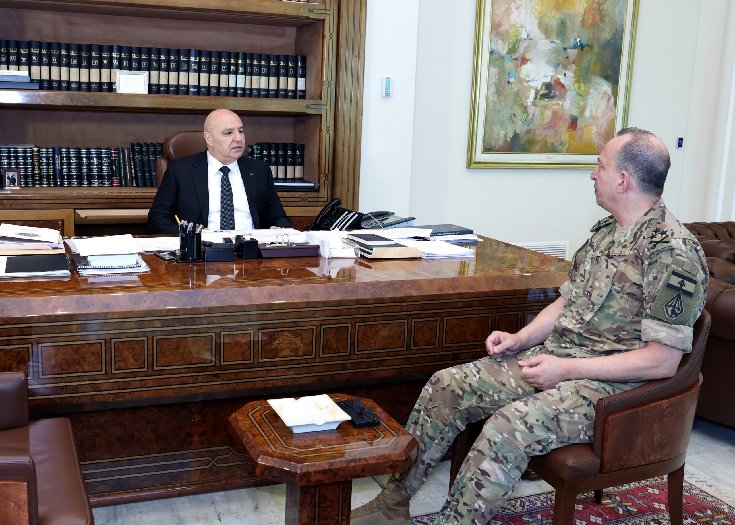 الرئيس عون :يجب التصدي لأي توغل إسرائيلي