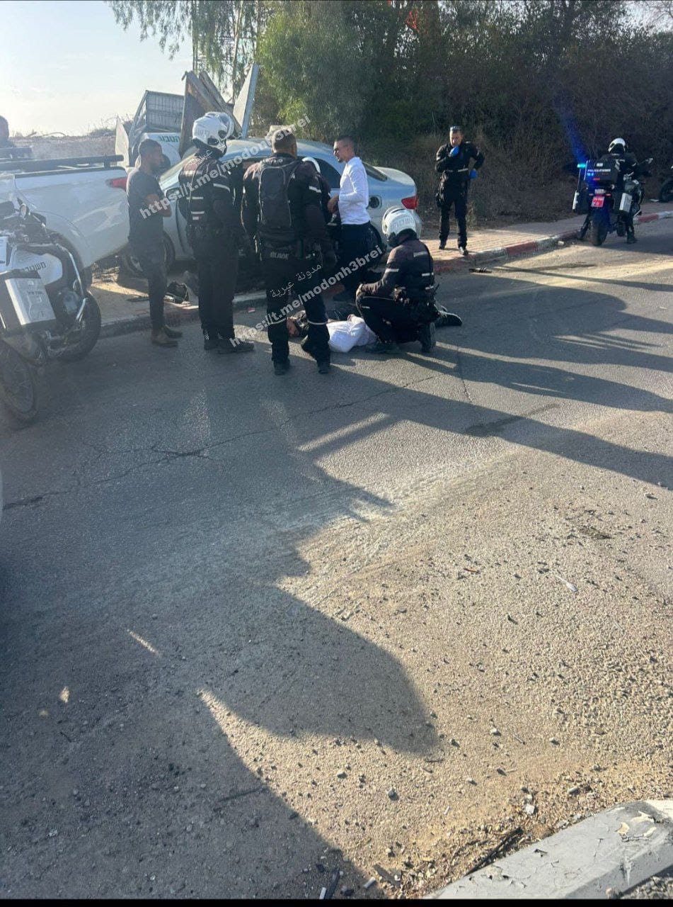 هل هو حادث؟ أم عملية بطولية استهدفت ضباط العدو