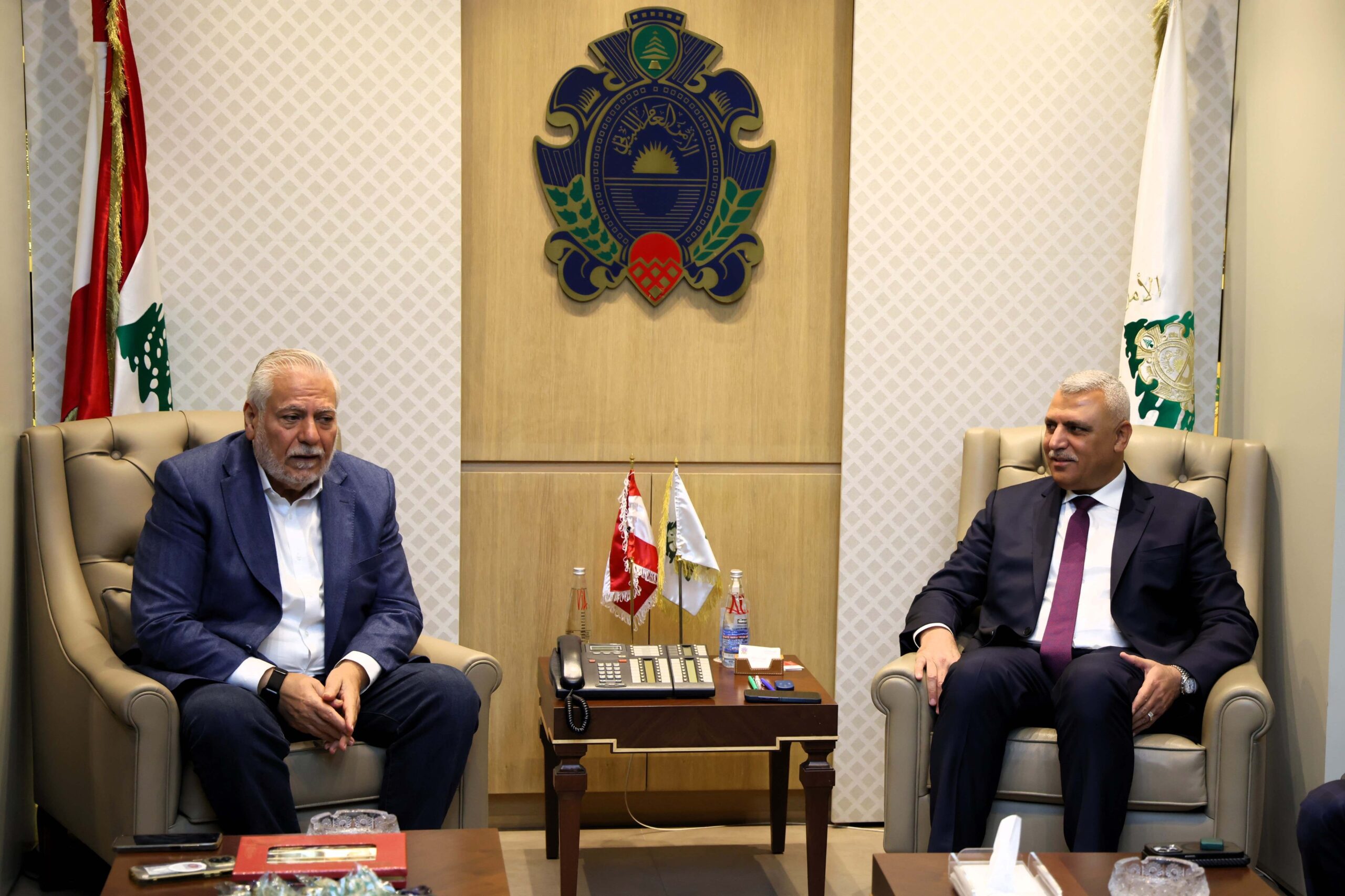 اللواء شقير يستقبل رئيس جمعية العرب الأميركيين