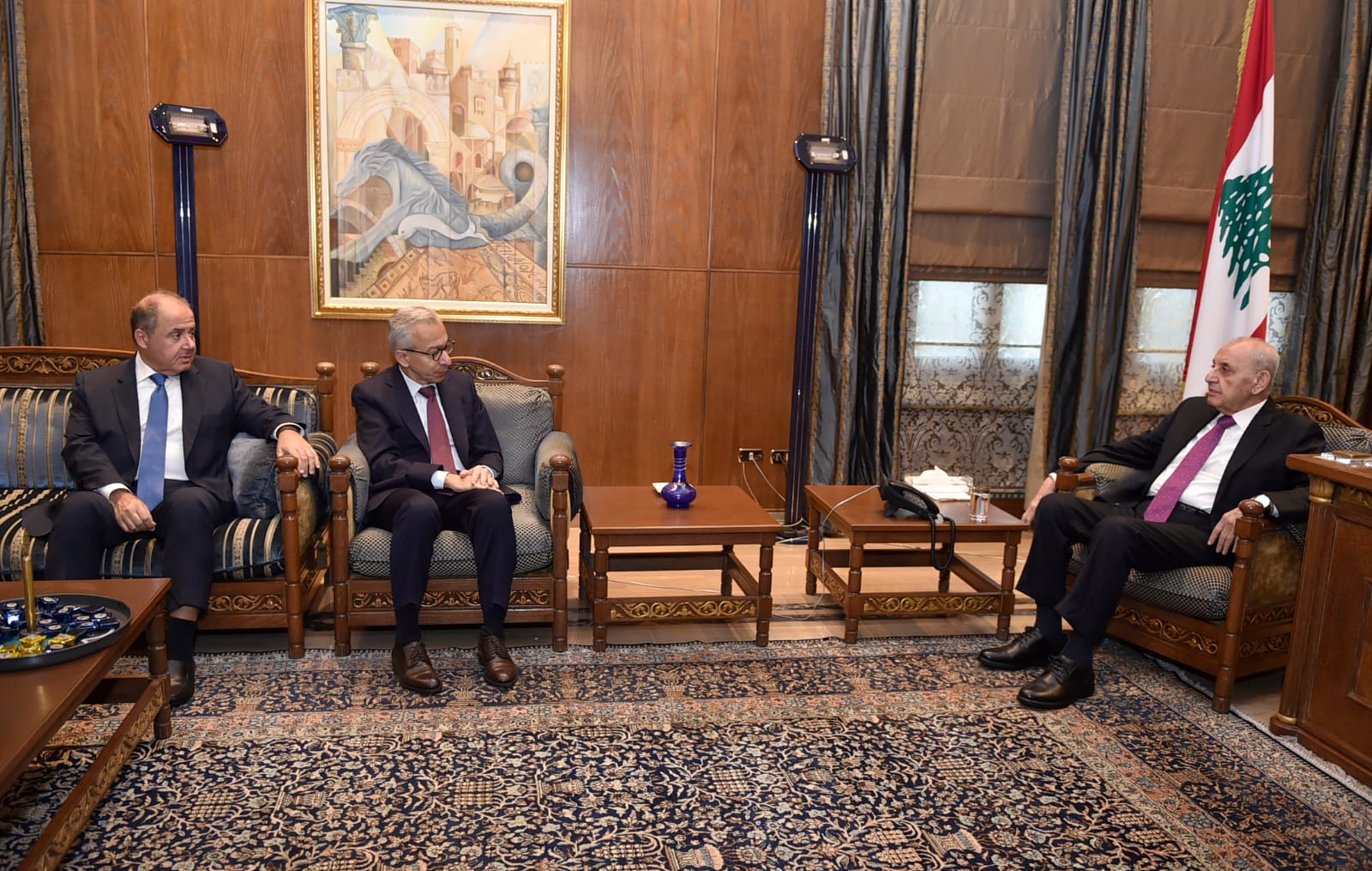 الرئيس بري يستقبل مستشارة الرئيس الفرنسي