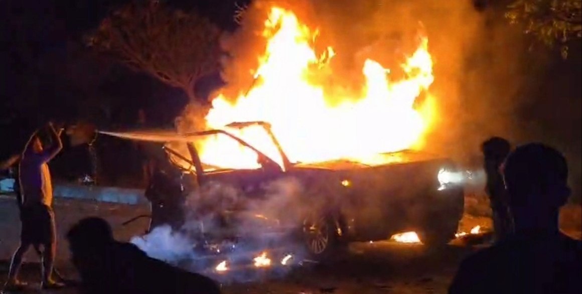 عدوان “مسيرة” يستهدف سيارة في كفررمان وارتقاء شهداء