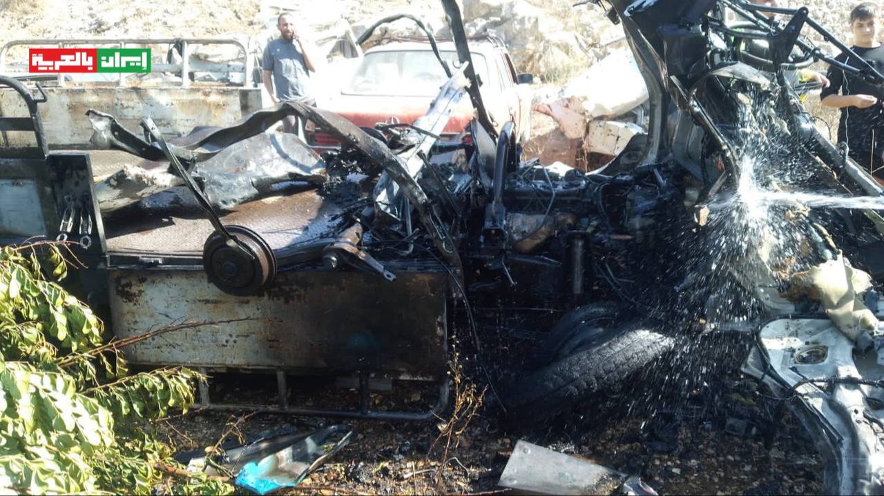 ارتقاء شهيد في غارة على سيارة بخربة سلم