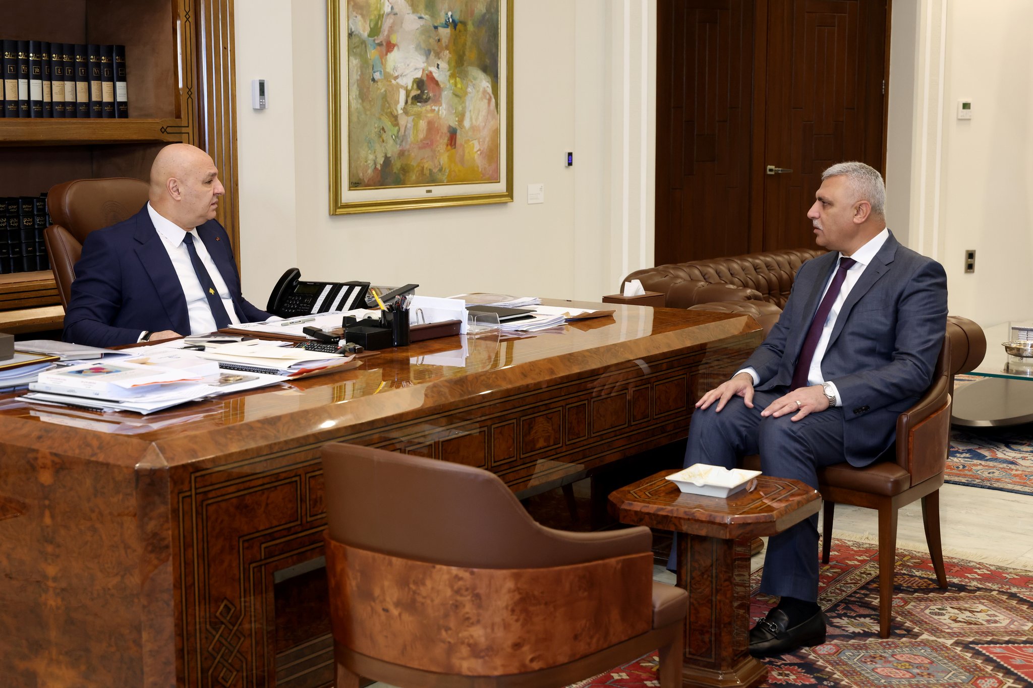 الرئيس عون يلتقي المدير العام للأمن العام اللواء شقير