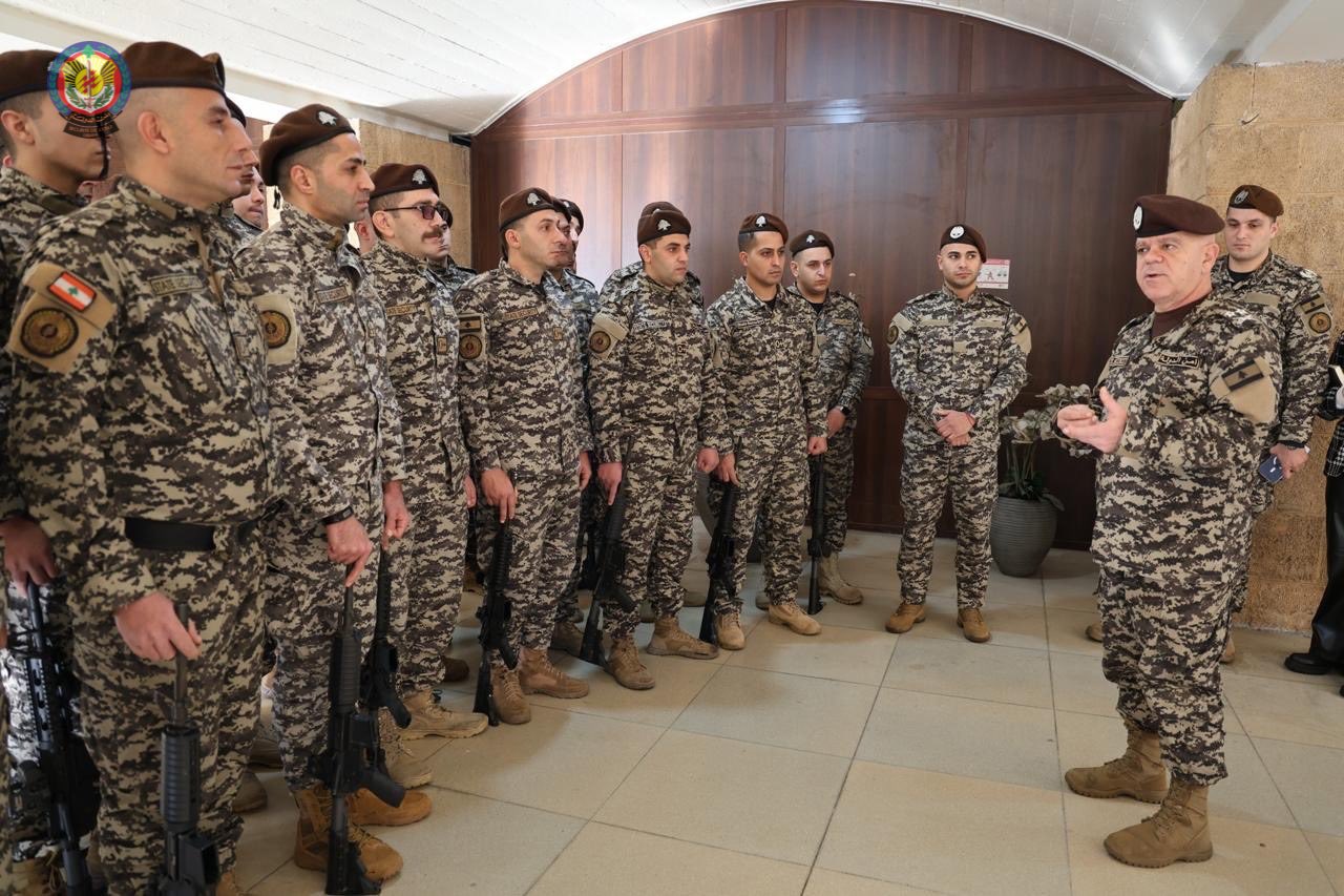 ‏اللواء الركن لاوندس يشيد بجهود العسكريين: نقلة نوعية تعزّز ثقة اللبنانيين