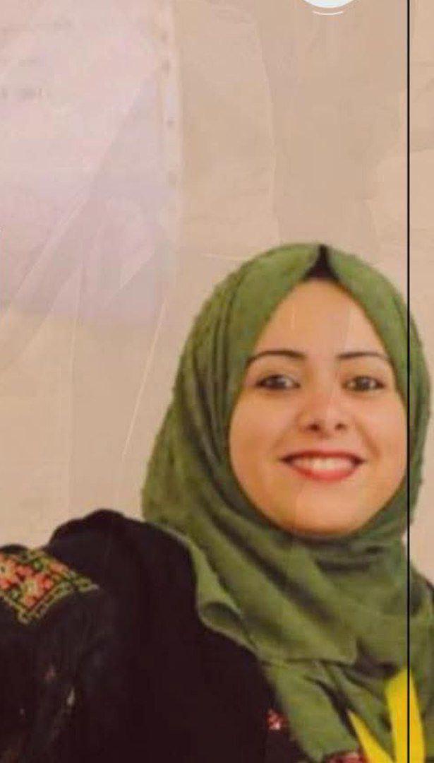 انتشال جثمان الصحافية الشهيدة هبة