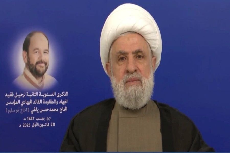 الأمين العام لحزب الله الشيخ قاسم: مشروع نزع السلاح إسرائيلي-أمريكي