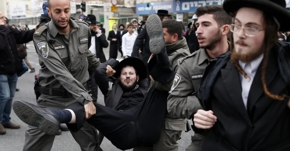 إغلاق طريق سريع خلال مظاهرة الحريديم ضد تجنيد طلاب المدارس الدينية