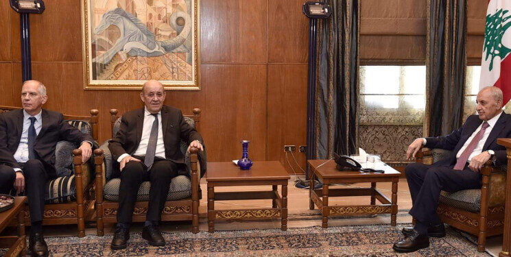 الرئيس بري يستقبل الموفد الرئاسي الفرنسي