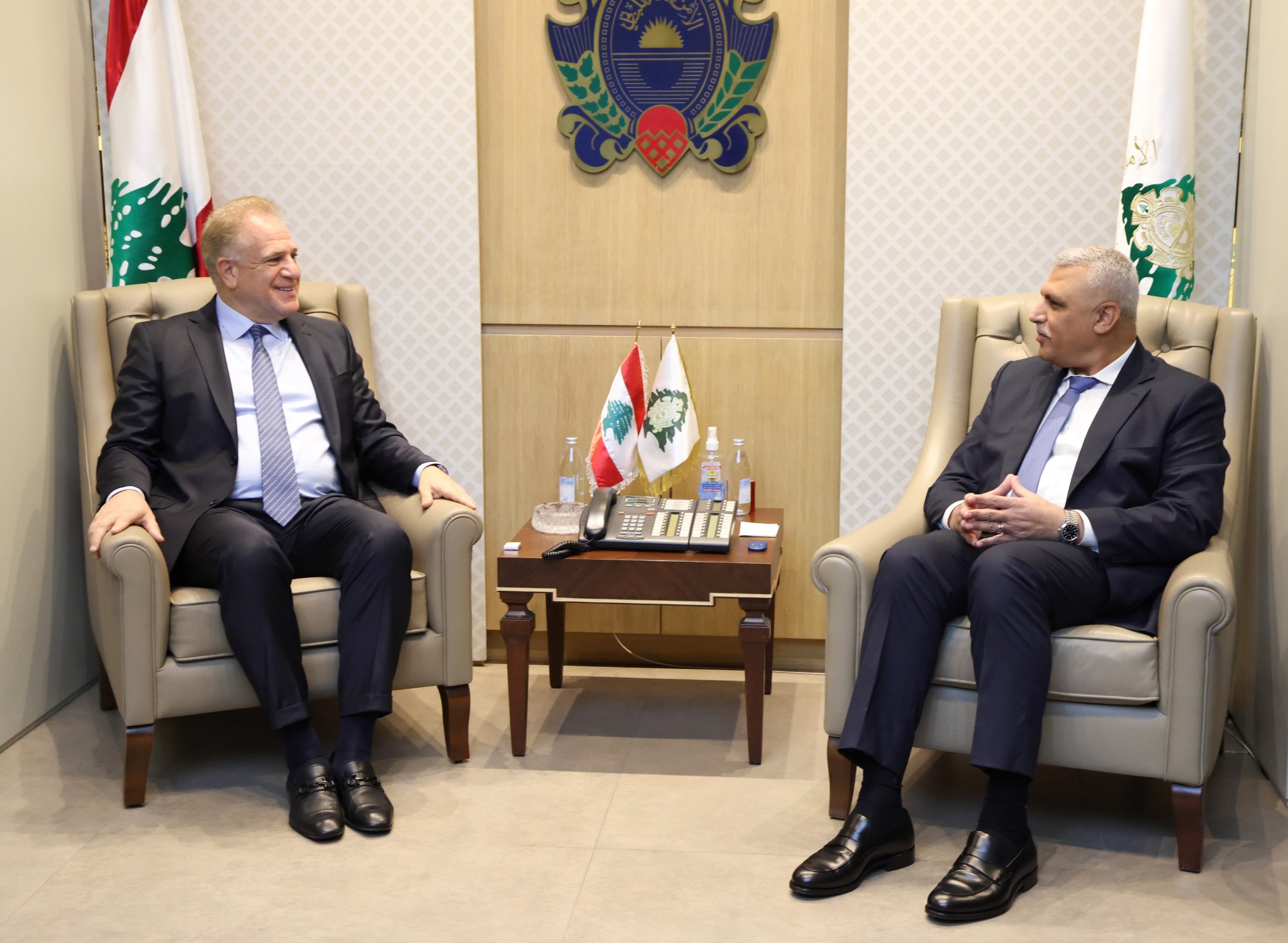 اللواء شقير يستقبل صقر