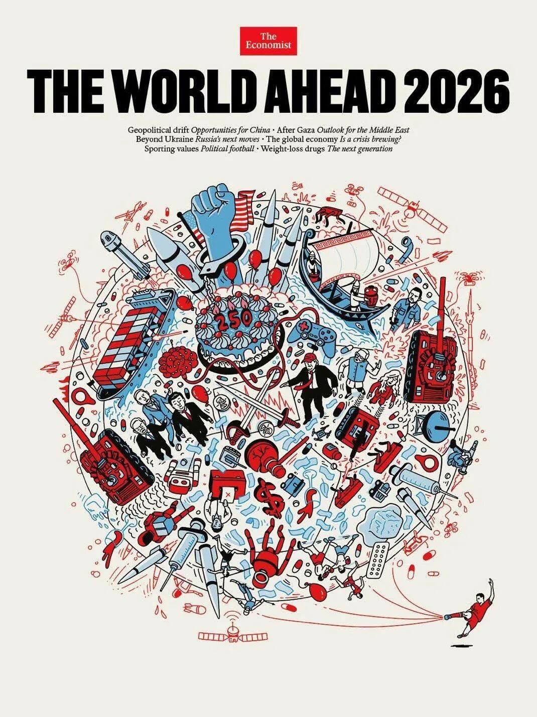 ‏ماذا نشرت مجلة”The economist”البريطانية عن أحداث العالم لعام 2026؟