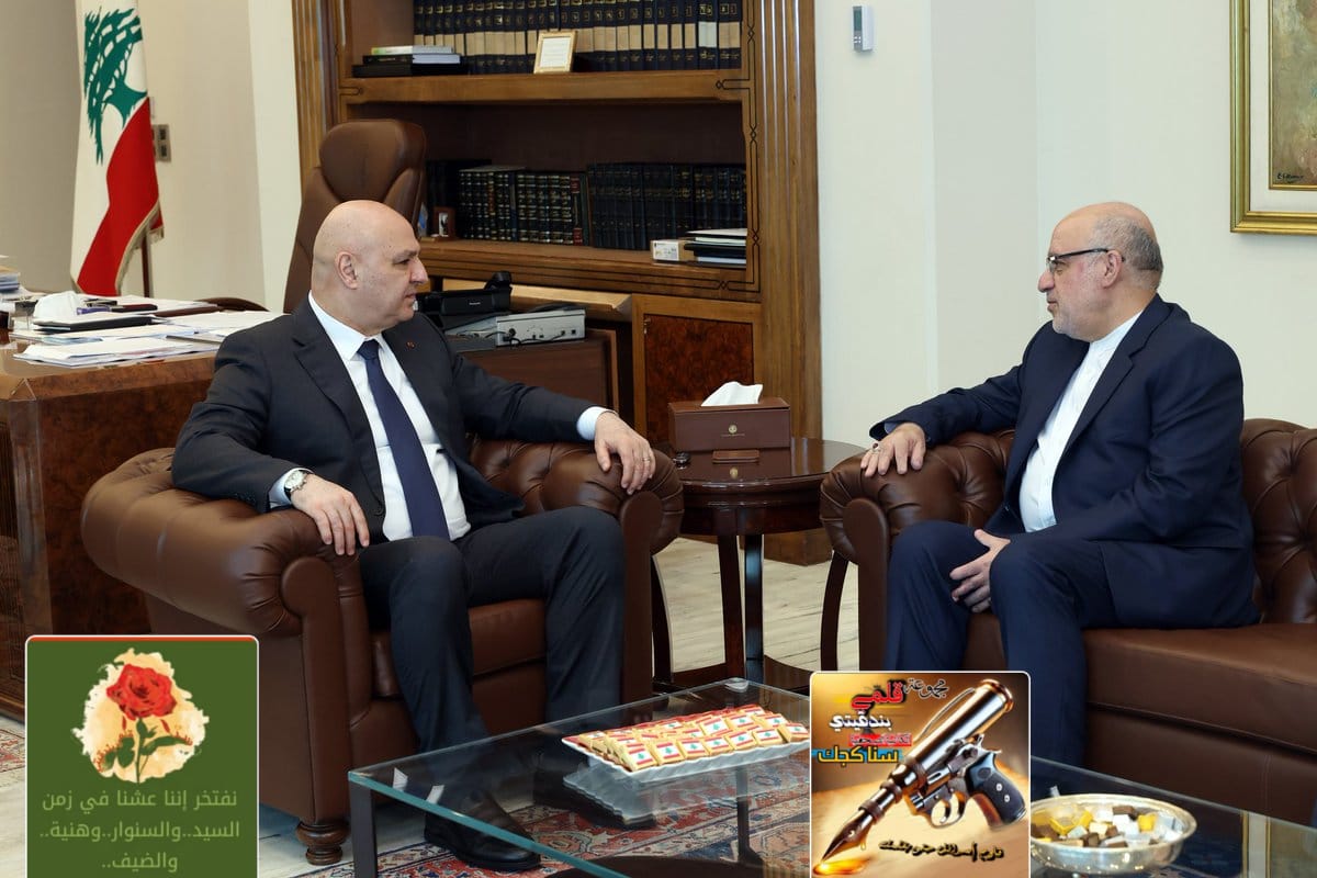 الرئيس عون يستقبل وزير الداخلية ويودع مجتبى