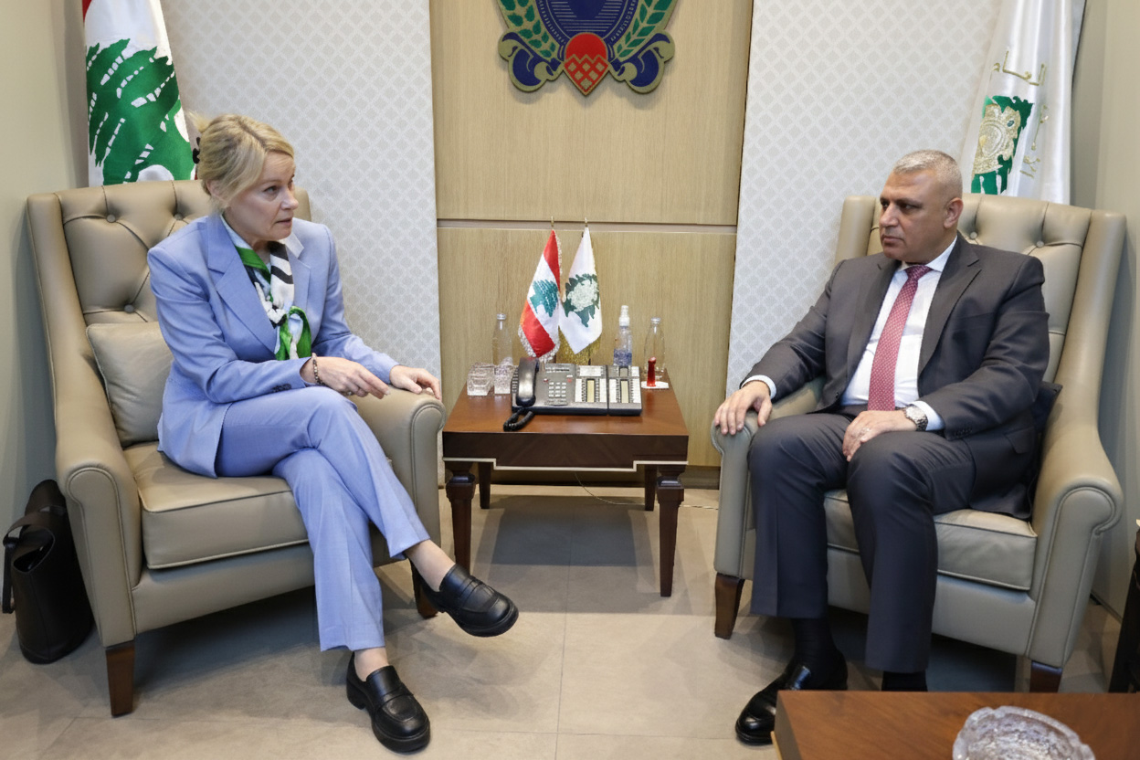 المدير العام للأمن العام يستقبل مديرة المفوضية السامية