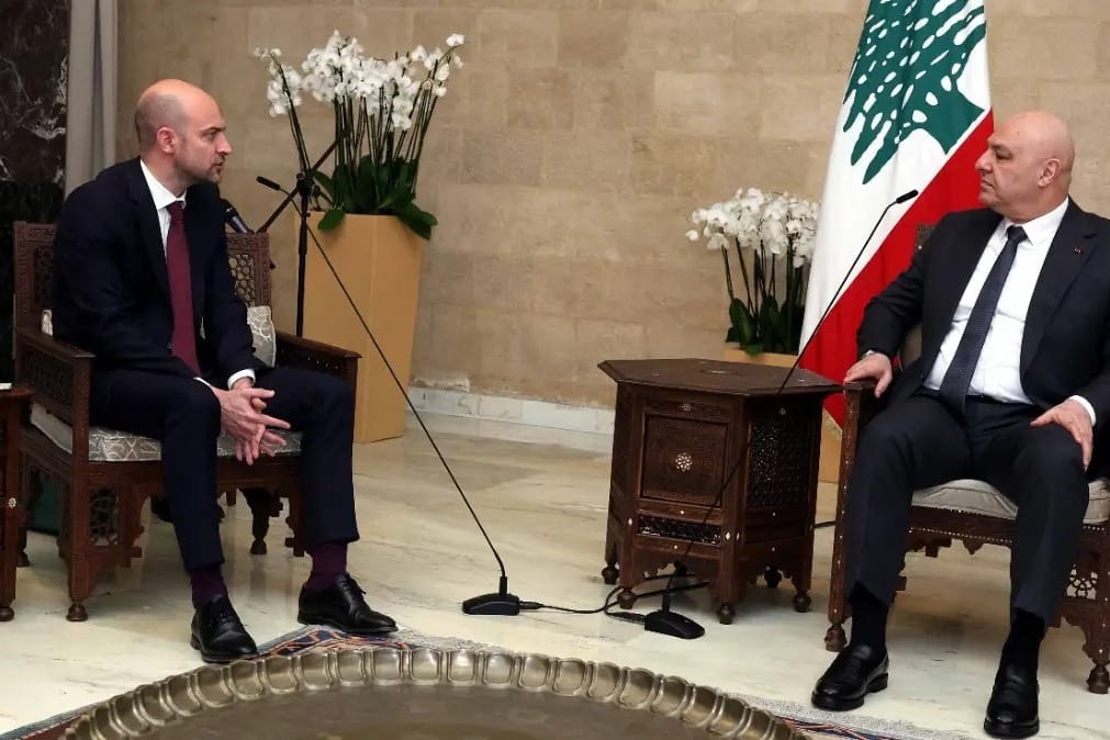 الرئيس عون يستقبل وزير الخارجية الفرنسي بارو والسفير الألماني