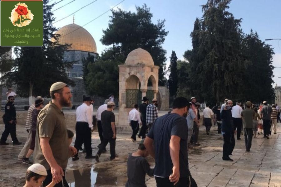 دعوات لتكثيف الرباط في باحات المسجد الأقصى الشريف