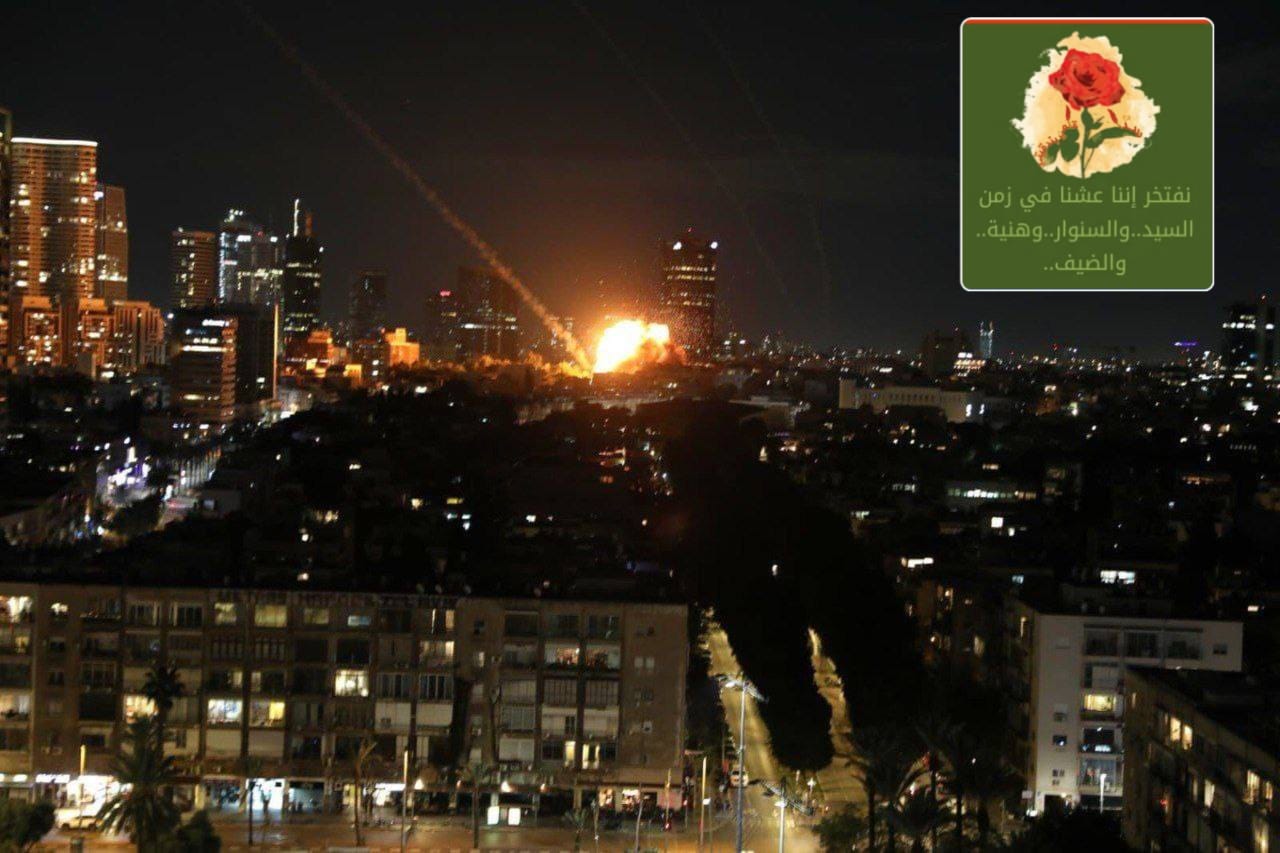 إيران تدك “تل أبيب” والكرياه بالصواريخ المتطورة!