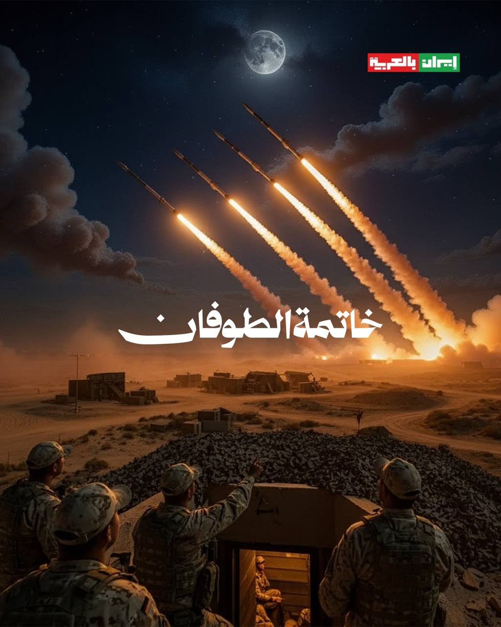 ما اسم العملية العسكرية التي اطلقها الحرس الثوري ضد كيان العدو؟