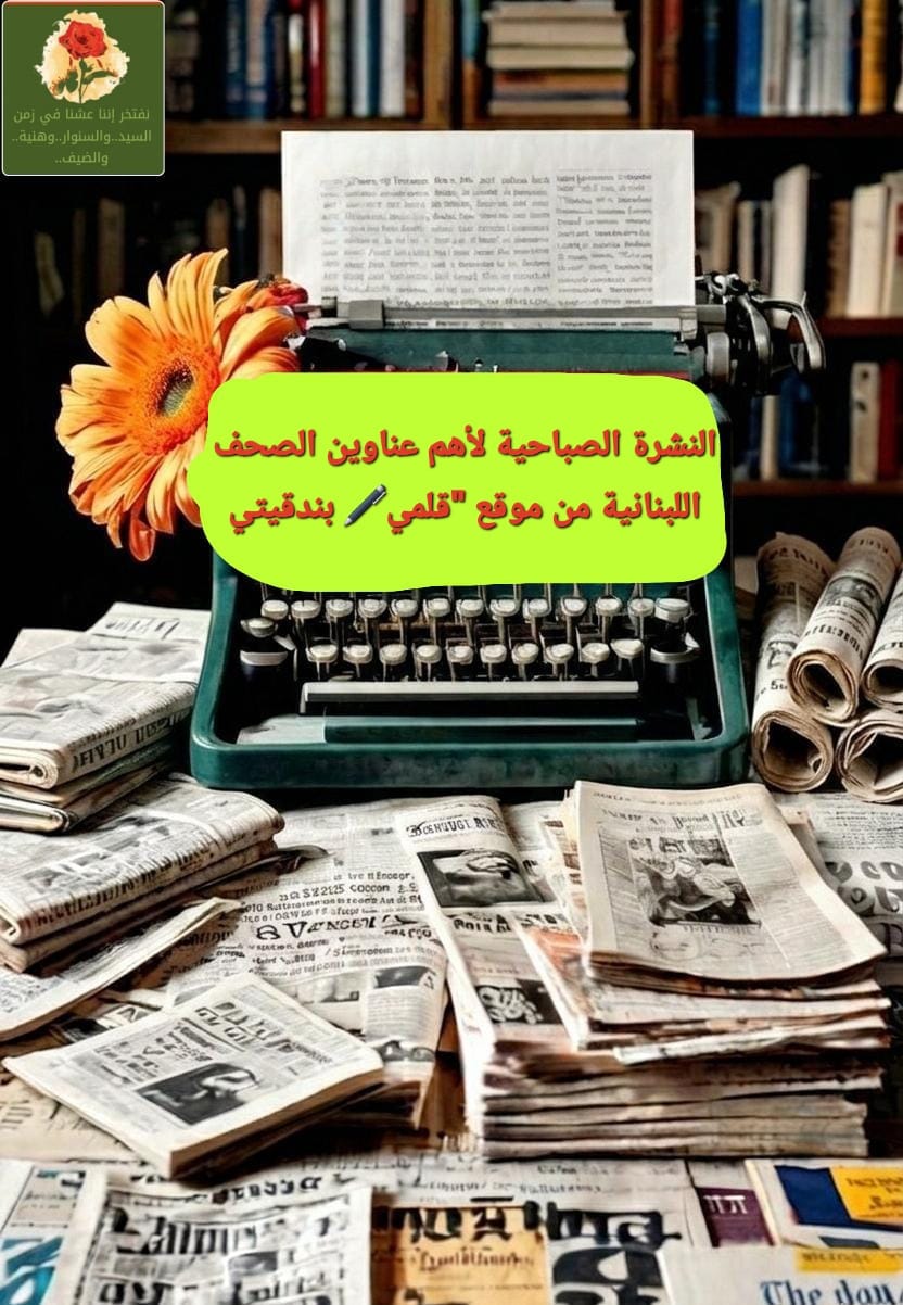 عناوين الصحف المحلية الصادرة اليوم الاثنين ٩ آذار ٢٠٢٦