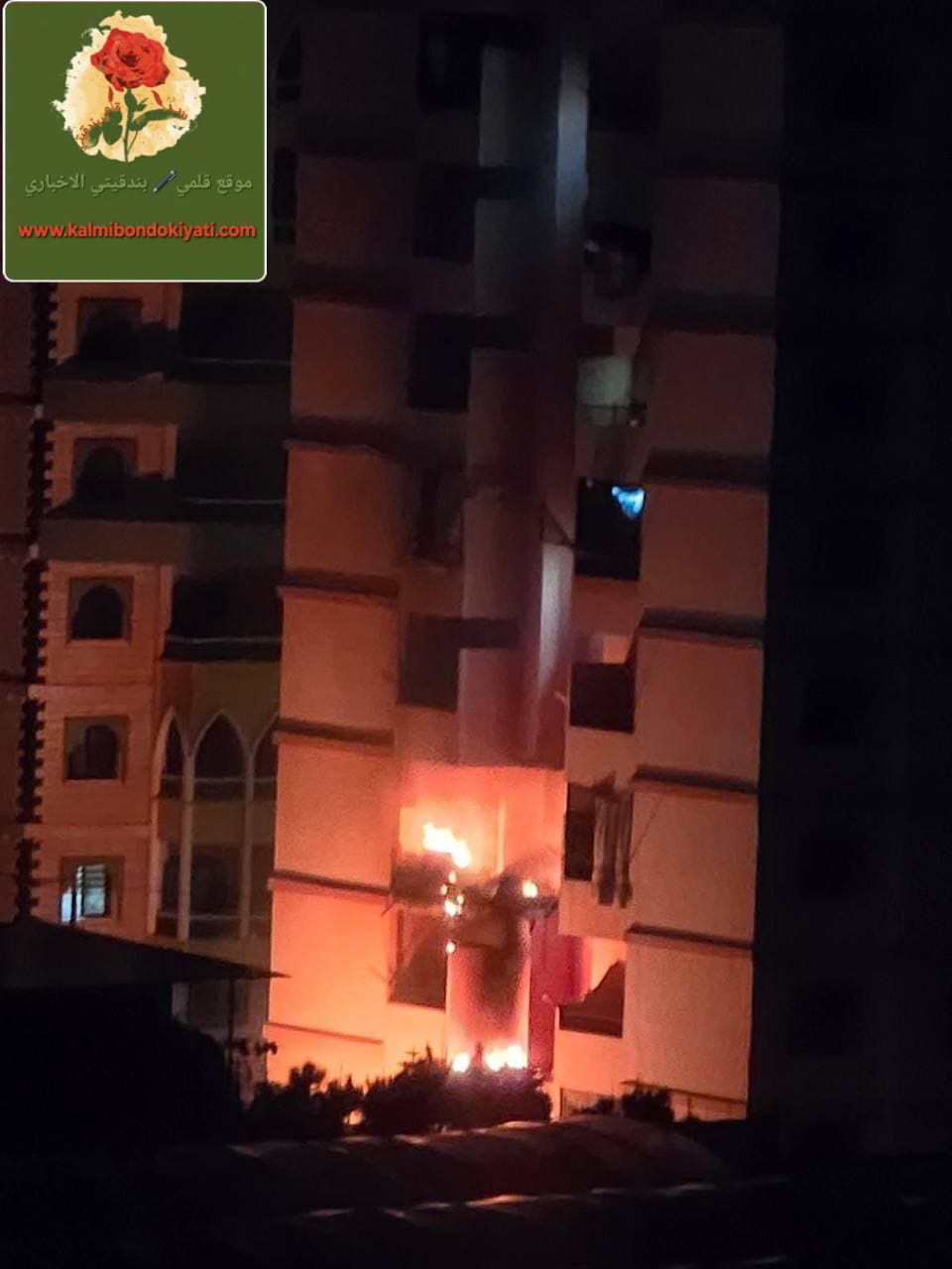 غارة معادية تستهدف شقة في مخيم البداوي شمال لبنان