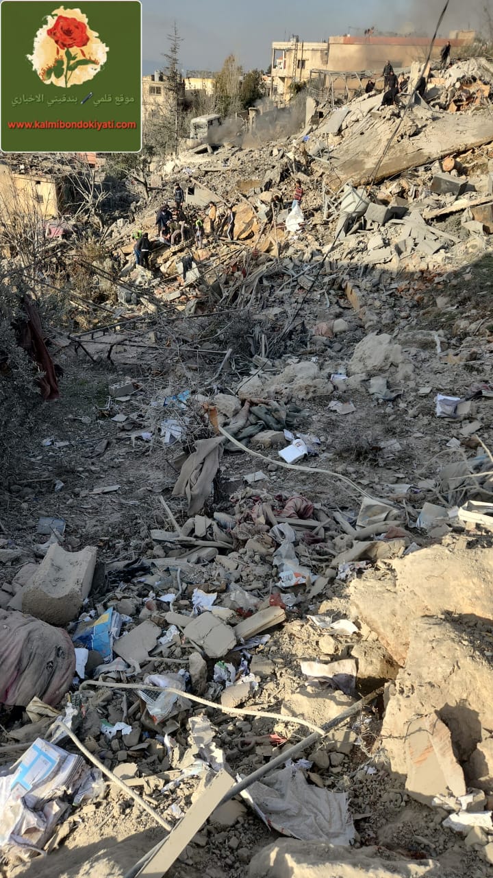 ارتفاع اعداد الشهداء في بلدة النبي شيت