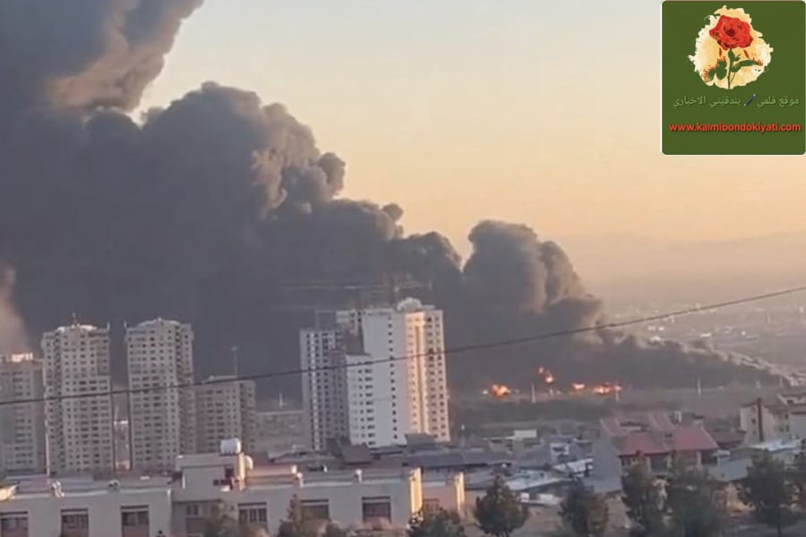 جيش الحرب الإسرائيلي يشن غارات جديدة على ايران