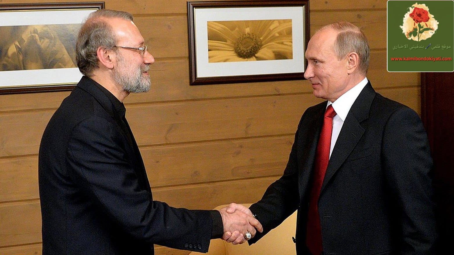 رسالة تعزية من بوتين باستشهاد الدكتور علي لاريجاني