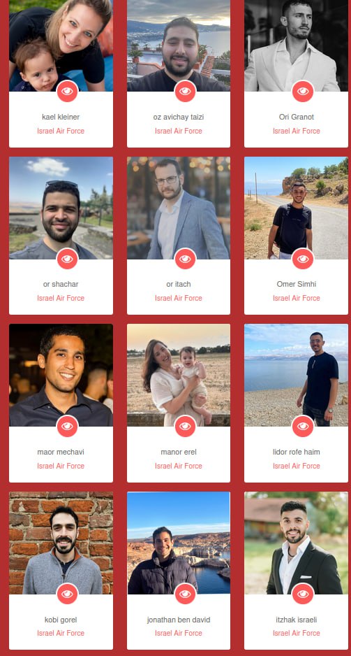 تعرفوا على وجوه طياري “إسرائيل” 16-F-35 وبينهم نساء!!