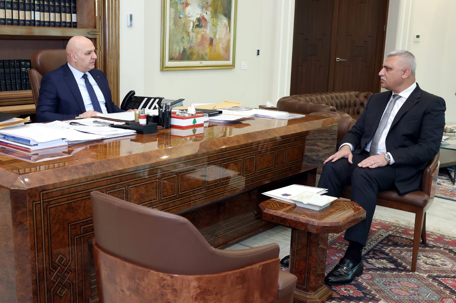 الرئيس عون يستقبل اللواء شقير