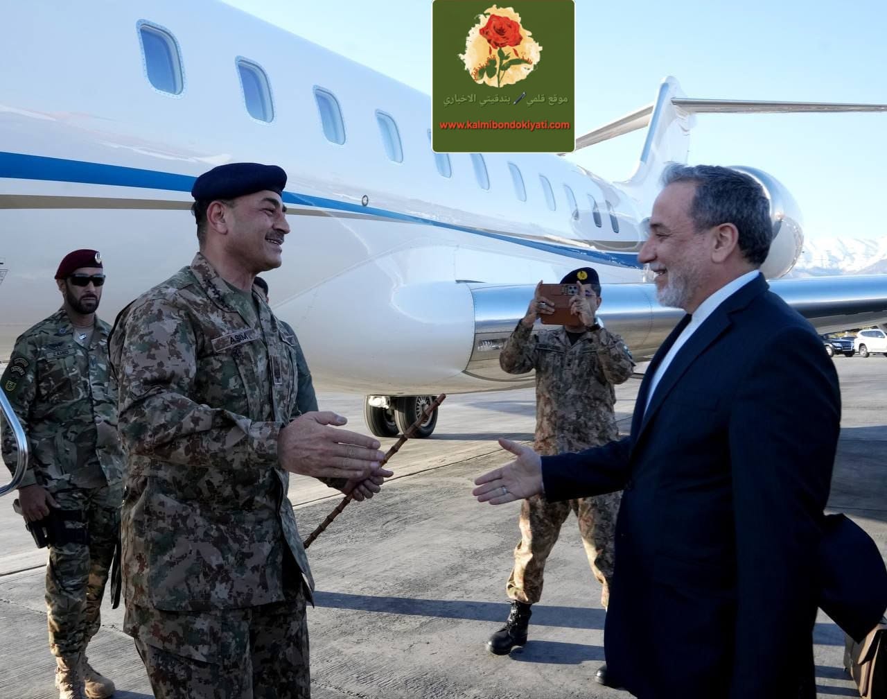 عراقجي يستقبل قائد الجيش الباكستاني في طهران