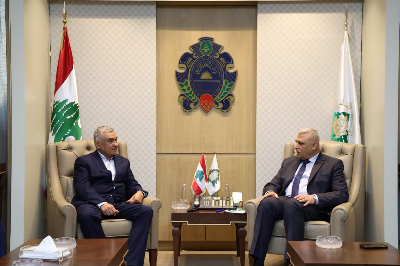 اللواء شقير يستقبل رئيس الاتحاد البدوي ومديرة تلفزيون لبنان