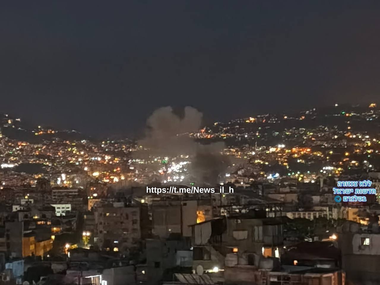 🛑عاجل:غارة على الضاحيةبهدف محاولة اغتيال