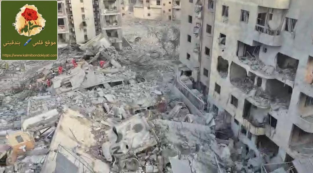 عدوان صهيوني غاشم: غارات عنيفة تدمر محيط مستشفى جبل عامل في صور