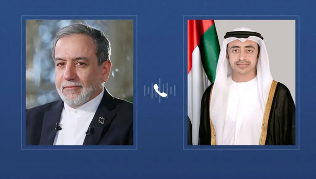 ما سبب اتصال عراقجي بنظيره الاماراتي؟