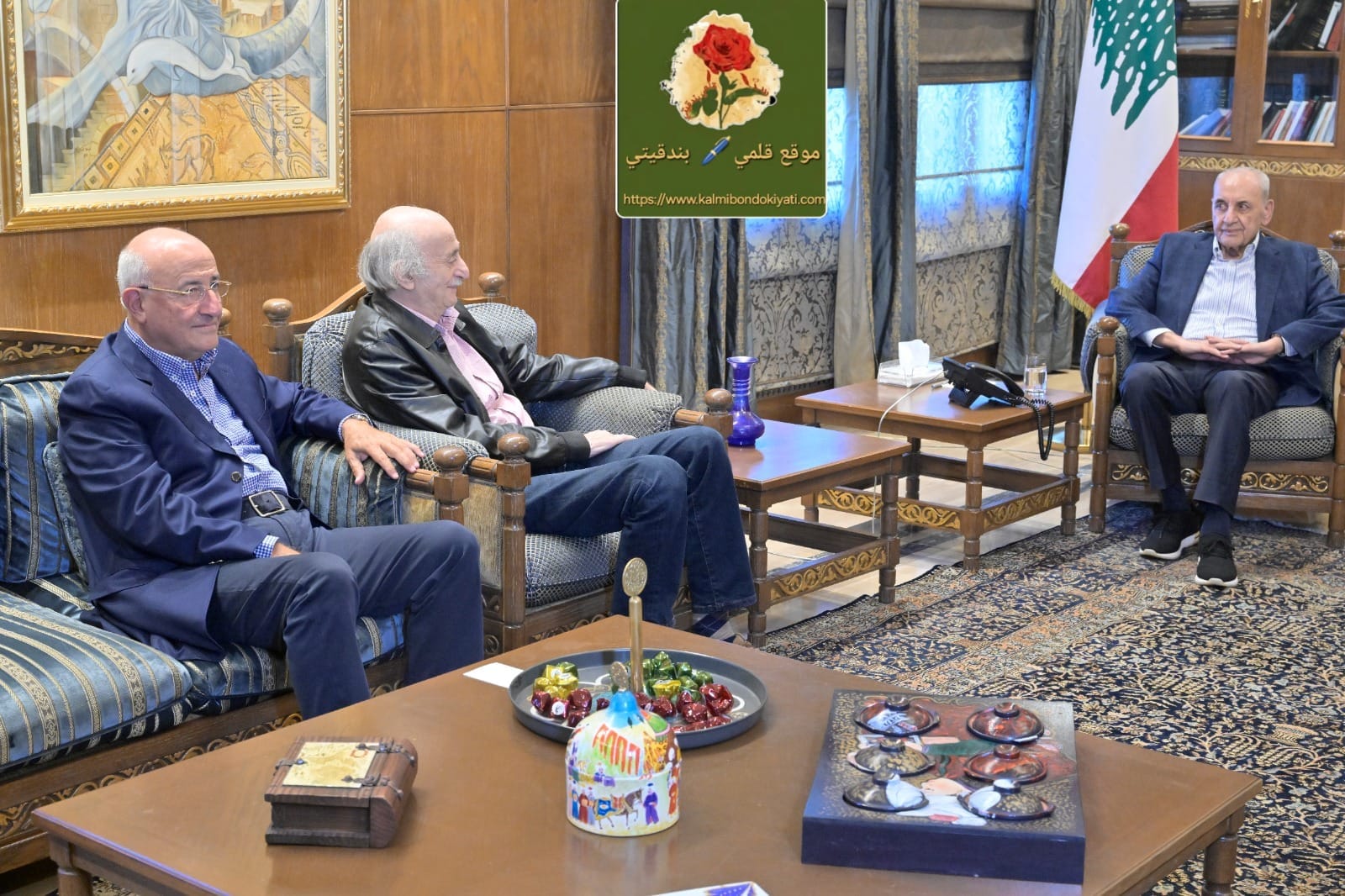ماذا دار باللقاء السياسي بين بري وجنبلاط؟