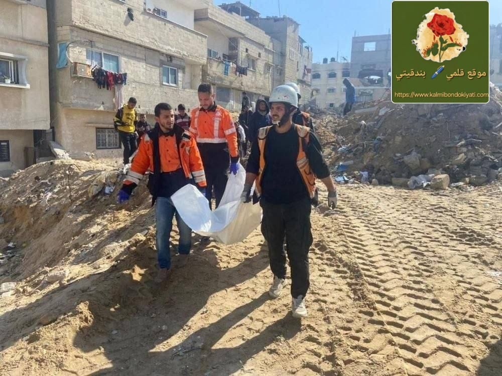 سباق لانتشال الشهداء بغزة.. وتجريف بالأراضي في الخليل