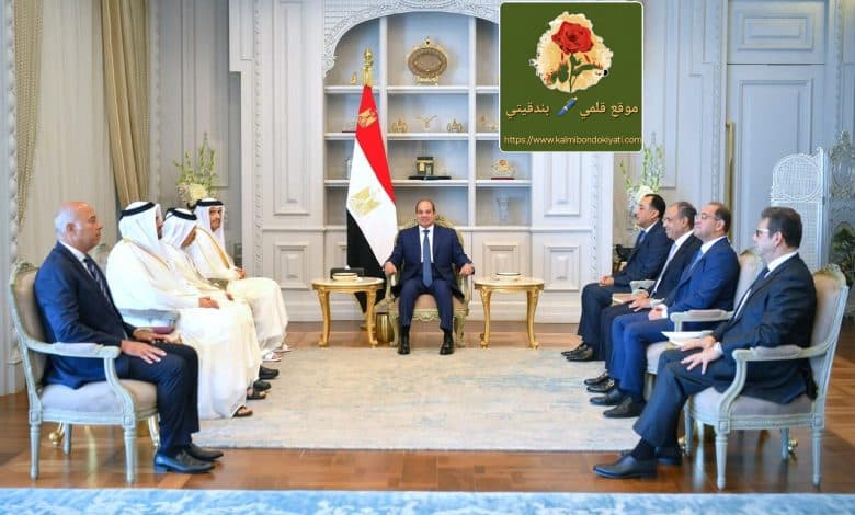 شراكة وأمن: تفاصيل لقاء الرئيس السيسي ورئيس وزراء قطر