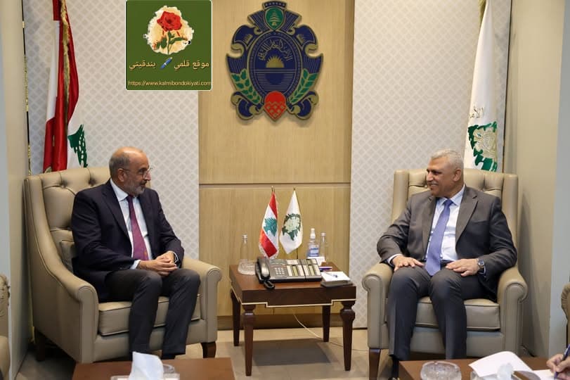 نائب المنسقة للأمم المتحدة بضيافة اللواء شقير